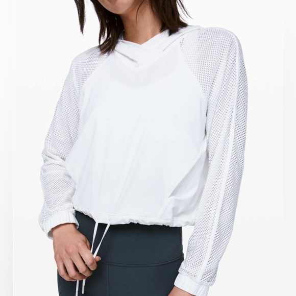 lululemon athletica Jackets & Blazers - Lululemon Catch a Breeze Pullover White Style Number: W3CI9S